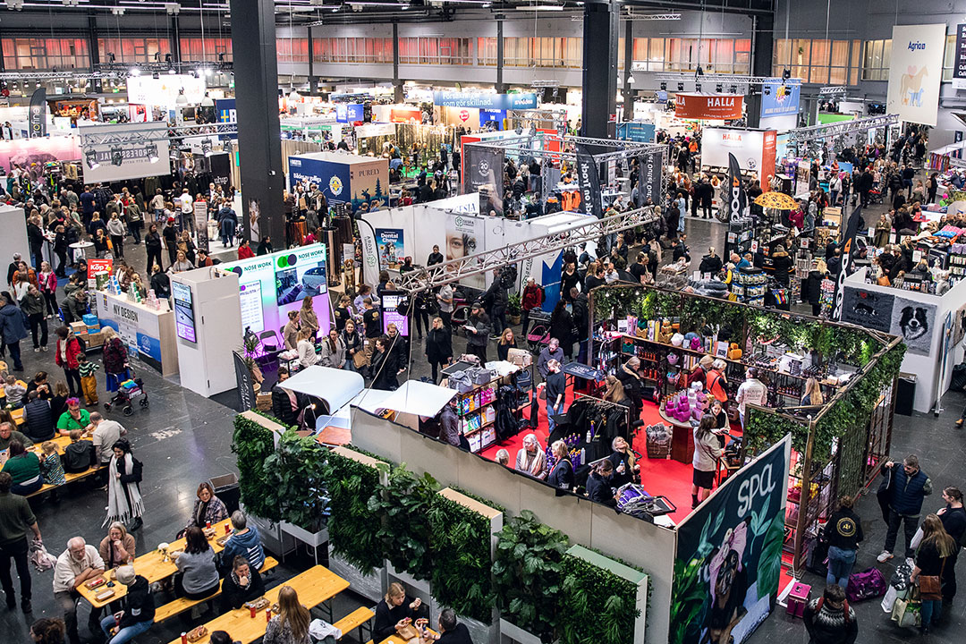 MyDOG tillbehörsutställning översiktsbild